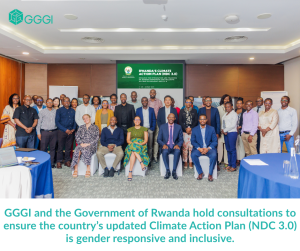 Rwanda and GGGI Collaborate to Make Climate Action Plan Gender-Responsive and Inclusive