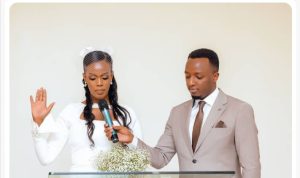 Journalist Paul Rutikanga and Uwera Caroline Celebrate Civil Marriage in Rwanda