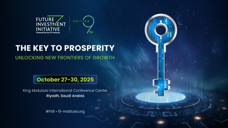 Ninth Edition of the Future Investment Initiative to Take Place 27-30 October 2025 in Riyadh