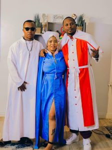 Jay C Explains Viral Photos with Bull Dogg and Jacky Dressed as Priests and Nuns