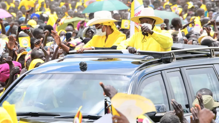 A Vote for NRM Is a Vote for Peace Janet Museveni