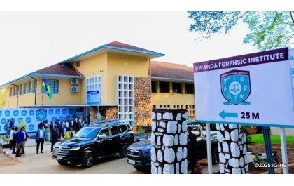 Rwanda Forensic Institute Opens New Branch in Huye