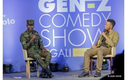 RDF Honored Guest at Gen-Z Comedy: Col. Migambi Urges Youth to Embrace Responsibility