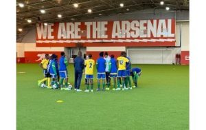 15 Rwandan Students Participate in Arsenal FC Training Program