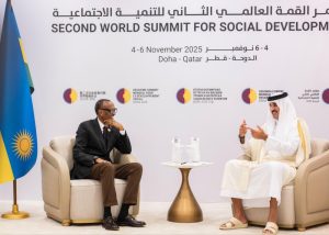 President Kagame, Qatar’s Emir Discuss Strengthening Bilateral Ties