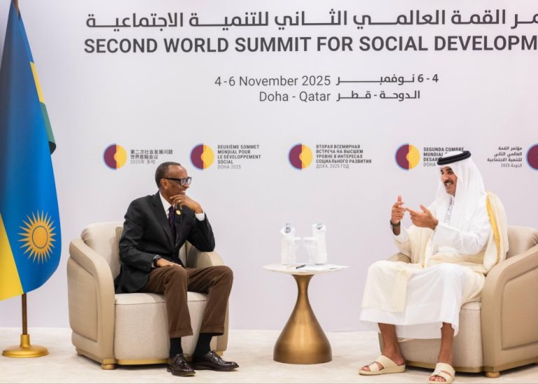 President Kagame, Qatar’s Emir Discuss Strengthening Bilateral Ties