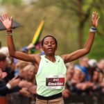 Emeline Imanizabayo wins Rwanda’s first-ever gold medal at the African Athletics Championships