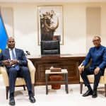 President Kagame Receives Mozambique’s President Daniel Chapo Attending Africa CEO Forum in Kigali