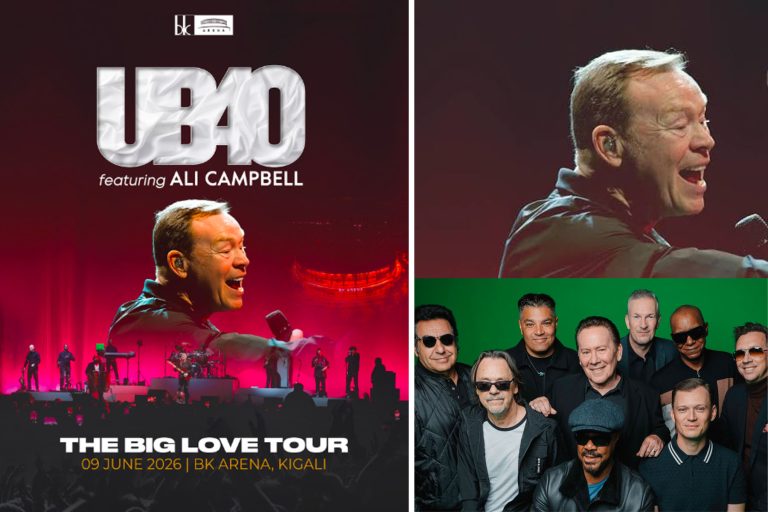 UB40 Featuring Ali Campbell Arrive in Kigali Ahead of Historic BK Arena Concert