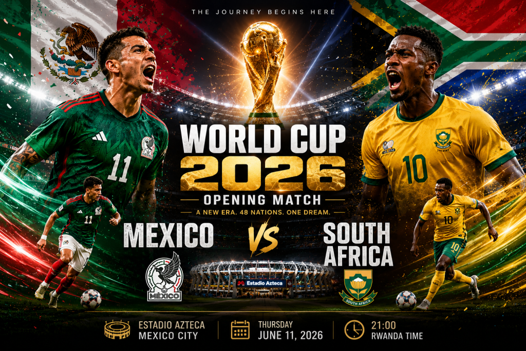 Mexico and South Africa Set to Kick Off Historic 2026 FIFA World Cup