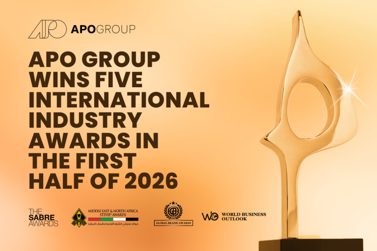 APO Group wins SABRE Gold and further international awards in the first half of 2026